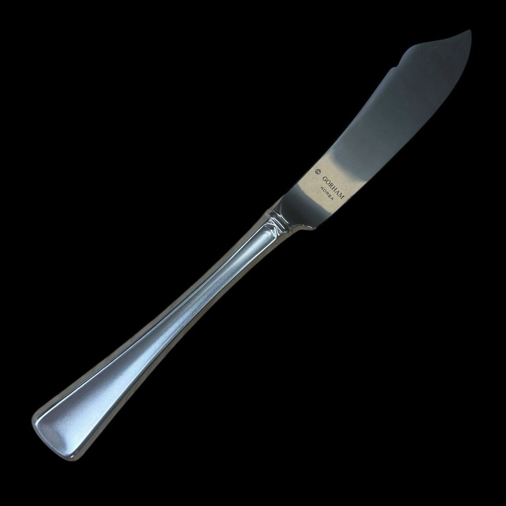 Gorham Stephanie‎ Frosted Master Butter Knife 7" Retired